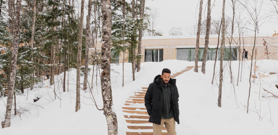 hinterhouse in Québec, Canada