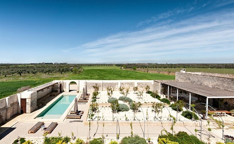 Masseria Salice Salentino — Rooftop terrace