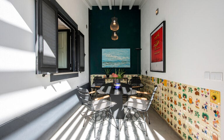 Casa Lagoa — Outside dining