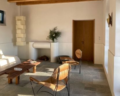 Naousa Villa — Living room