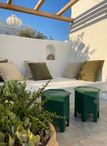 Naousa Villa — Patio