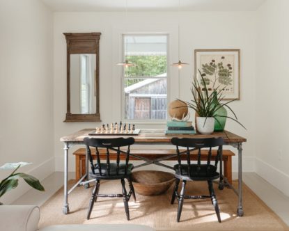 Modern Catskills Farmhouse — Working area