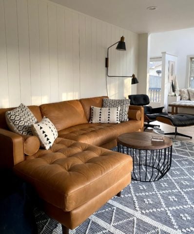 Rustic Catskills Retreat — Living area