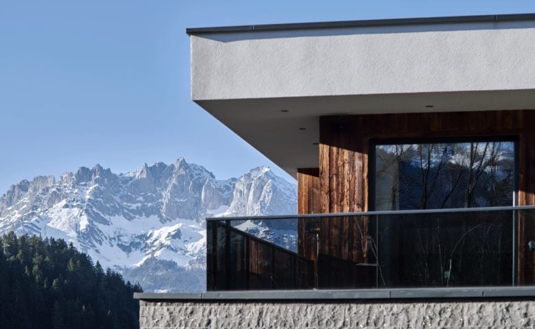 Kitzbühel Chalet — Balcony and views