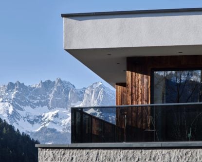 Kitzbühel Chalet — Balcony and views