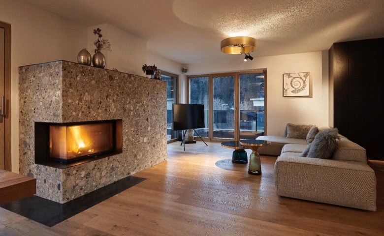 Kitzbühel Chalet — Living area
