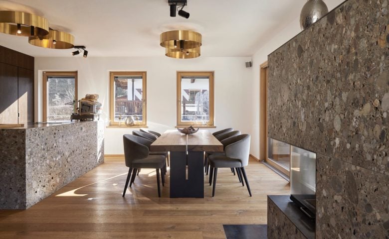 Kitzbühel Chalet — Dining area