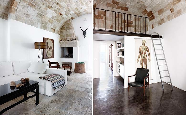 Cliff House — Lounge and sleeping area