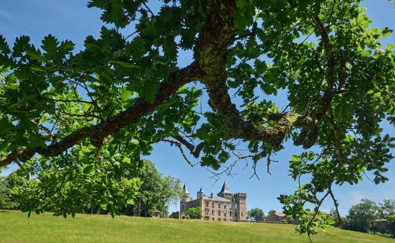 Château de Sibra — View from afar