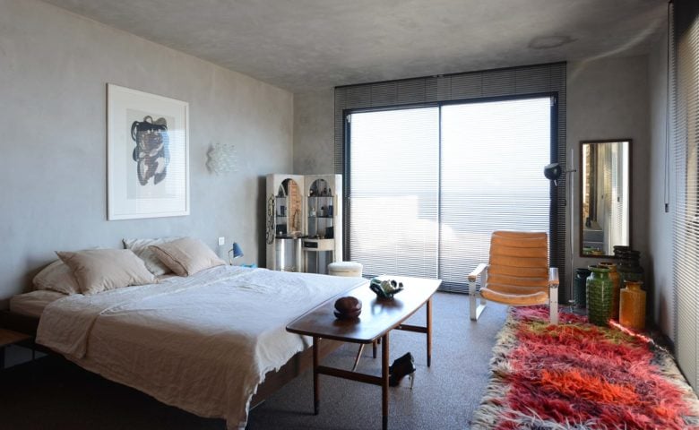 70s Modernist Villa — Bedroom