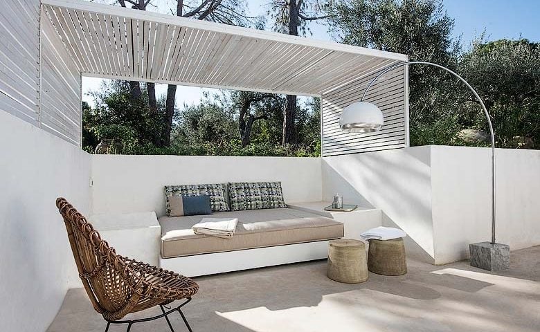 House under the Olive Tree — Olive tree patio