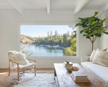 Arrowhead Lake House — Living room