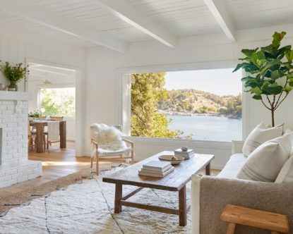 Arrowhead Lake House — Living room