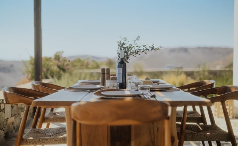 Villa Nectar — Outside dining