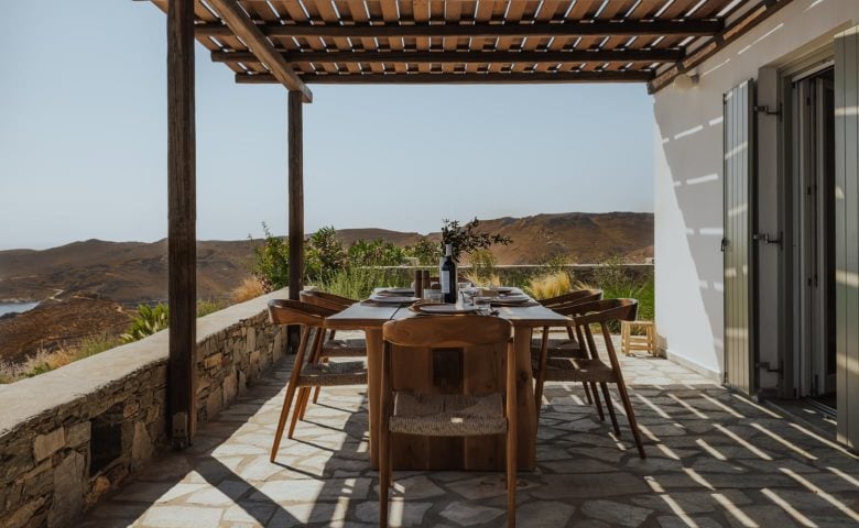 Villa Nectar — Outside dining