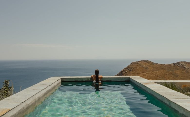 Villa Nectar — Pool and view