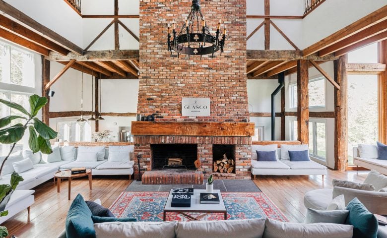 Hudson Valley Retreat — Living area