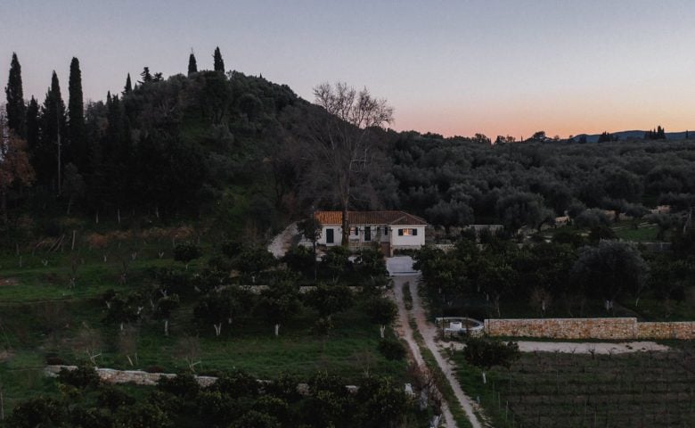 Farmhouse on a Hill — The farmhouse