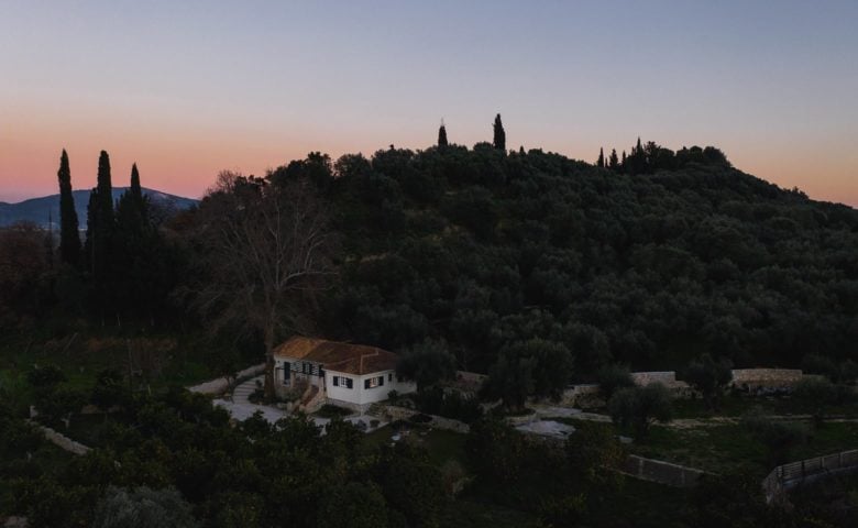 Farmhouse on a Hill — The farmhouse