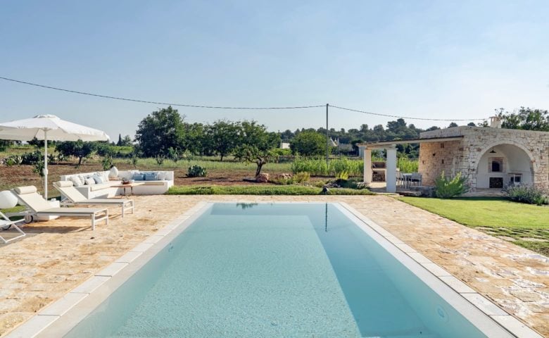 Trullo Cobalto — Pool area