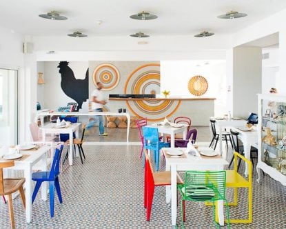 Ammos Hotel — Ammos Hotel lobby