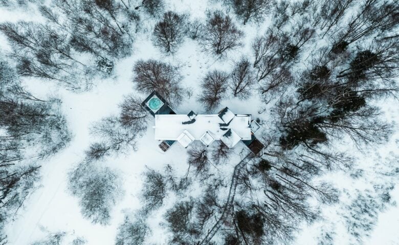 Maidla Nature Resort — Nature Villa Käbi in winter