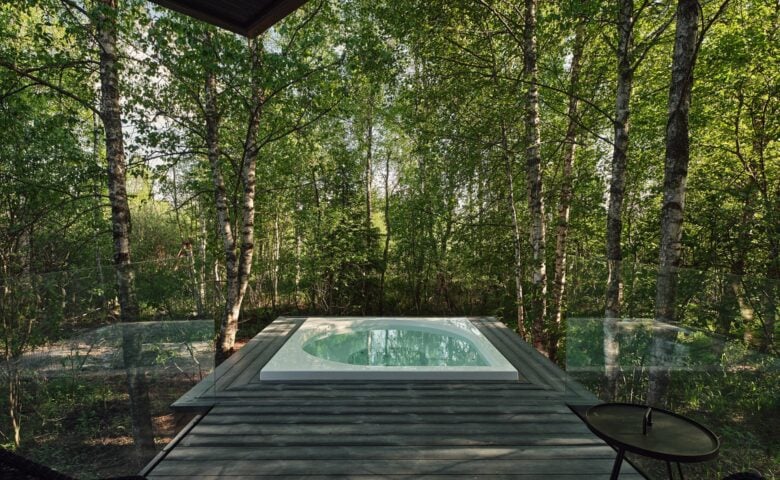 Maidla Nature Resort — Nature Villa Käbi Jacuzzi