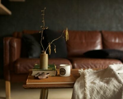 The Cabin — Living area