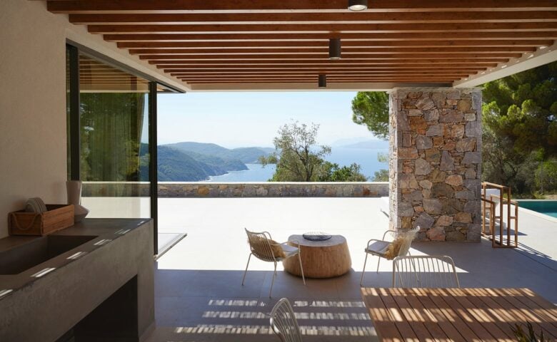 Villa Divina I — Terrace and view