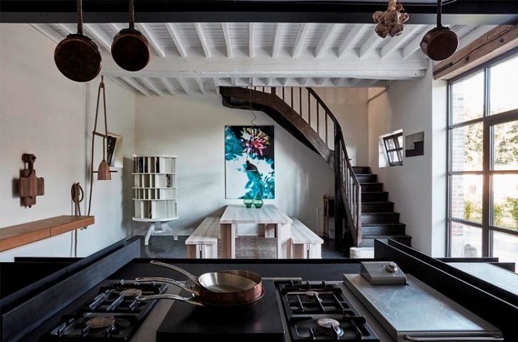 Château de la Resle — Restaurant kitchen