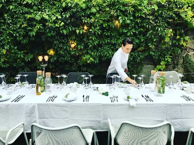 Porto Suites — Outside dining