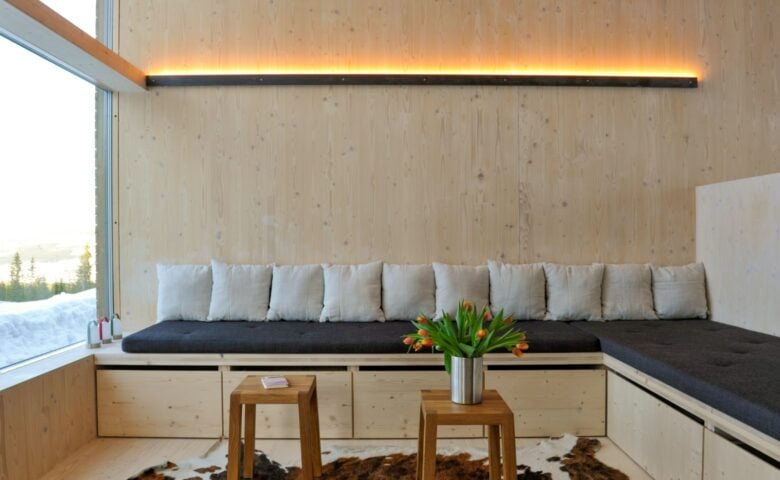 Fjellhytte — Living space