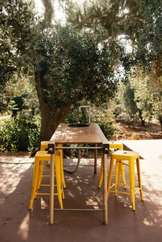 Casa Scultura — Outside dining