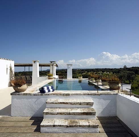 Masseria Petrarolo — Rooftop pool
