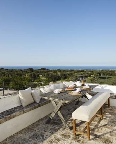 Masseria Petrarolo — Roof terrace