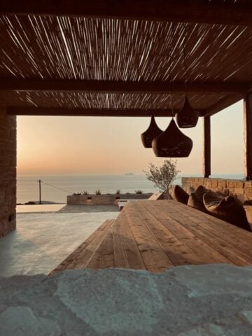 Platanos Villa — Sunset