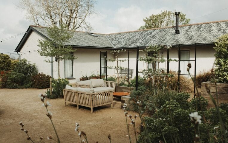 The Cornish Place — The Stables and courtyard