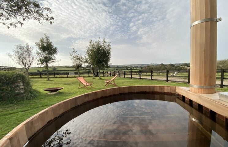 The Cornish Place — Barn hot tub
