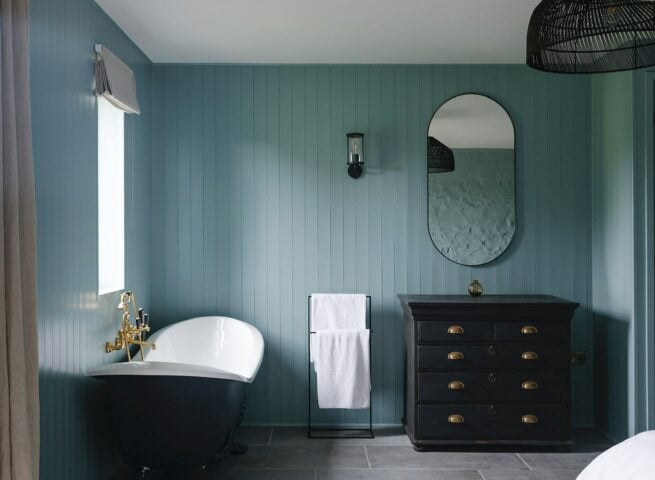 The Cornish Place — Barn bathtub