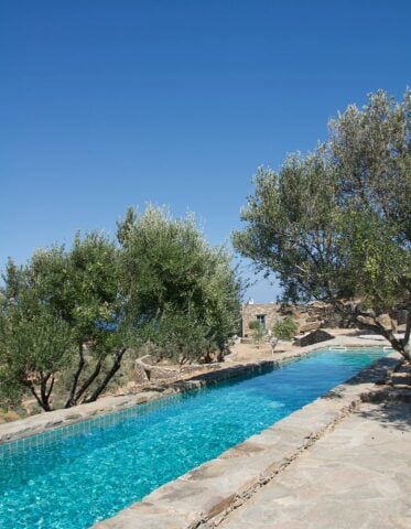 Sifnos House — Pool area