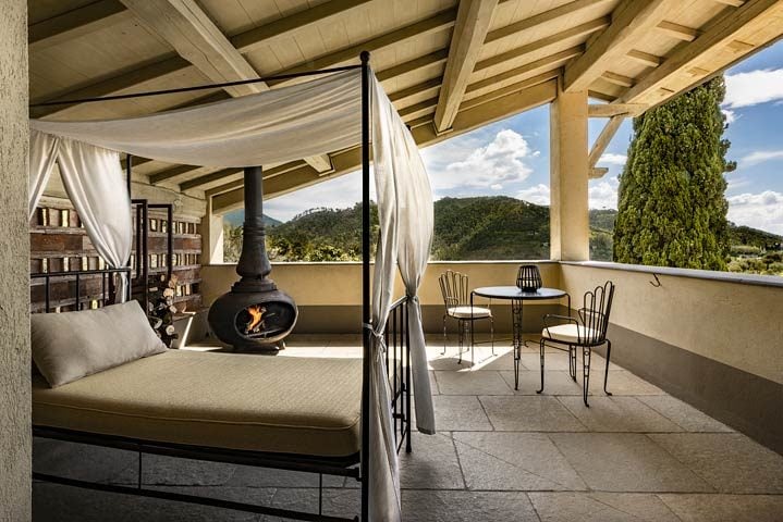 Locanda al Colle — Aurora Deluxe terrace