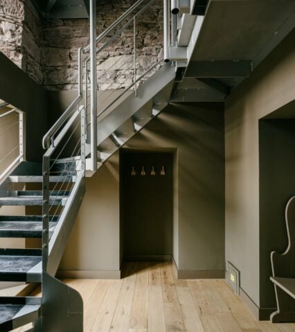 The Highland Tower — Staircase