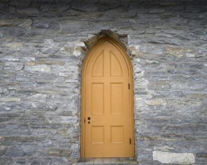 Hinterland Hall — Church entrance