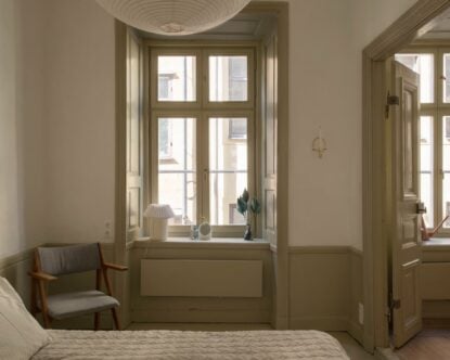 Stockholm Apartment — Bedroom