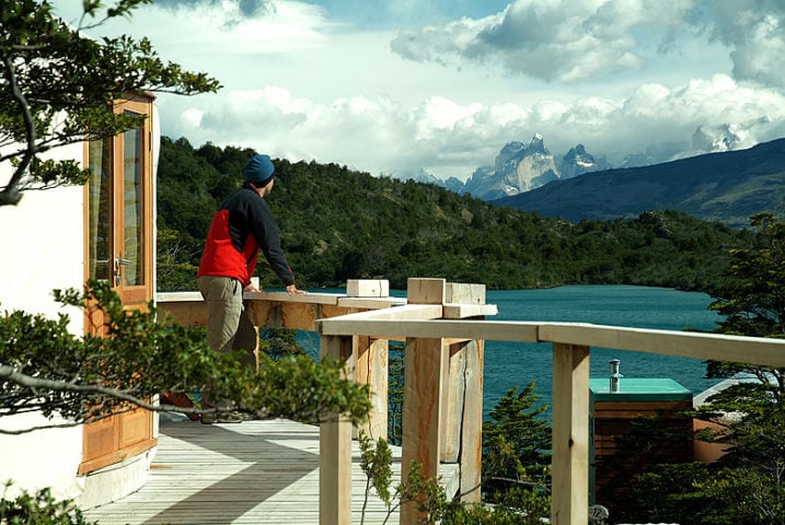 Patagonia Camp — View from a yurt