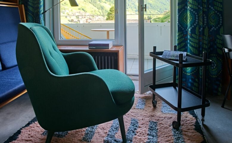 Therme Apartment Vals — Living room