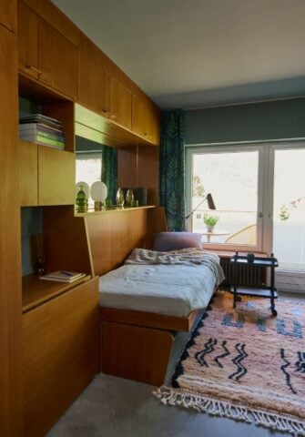 Therme Apartment Vals — Fold-out bed