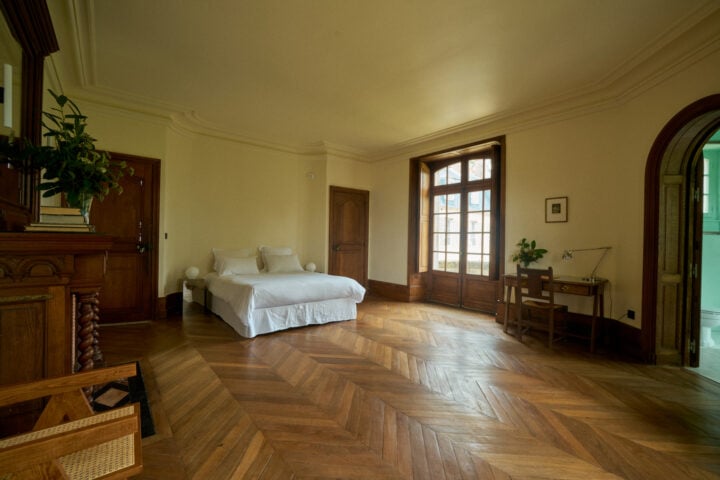 Château bord de Loire — Bedroom