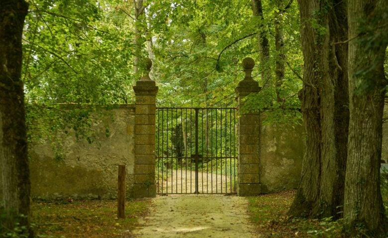 Château bord de Loire — Park