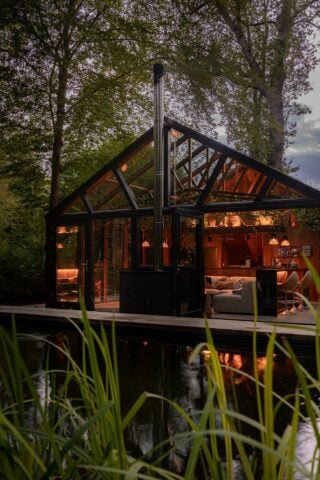 Glass House — Evening